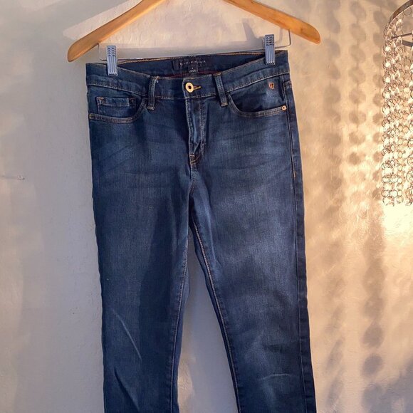 Tommy Hilfiger Women's Jean Greenwich Skinny Size 6 Dark - Picture 6 of 16